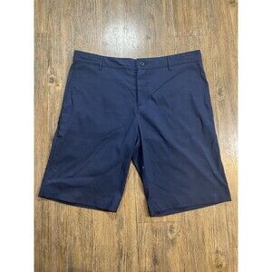 Outlier Men’s Shorts Size 36 Navy Blue Two-way Stretch Swedish Nylon Drawstring